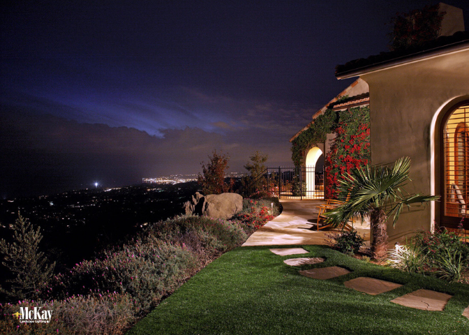 Landscape Lighting Santa Barbra California 