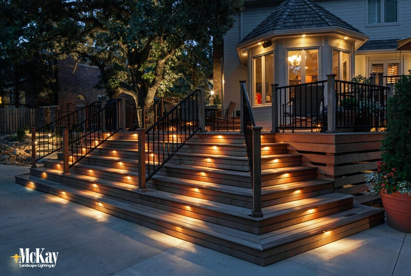 Deck Stairs and Step Lighting