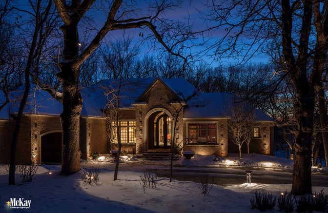 Benefits of Outdoor Lighting - Provides Year-Round Enjoyment. Click to learn more... | McKay Landscape Lighting Omaha Nebraska