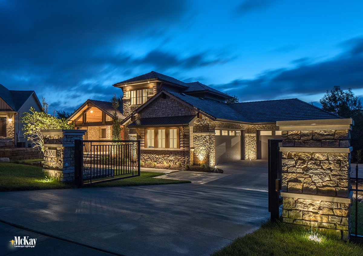 Driveway Lighting Omaha Nebraska - How to increase safety and add curb appeal