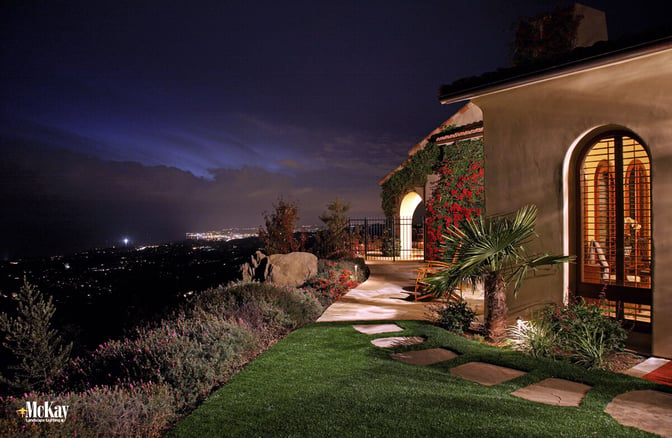 Residential Outdoor Landscape Lighting Santa Barbara, CA McKay Landscape Lighting 04