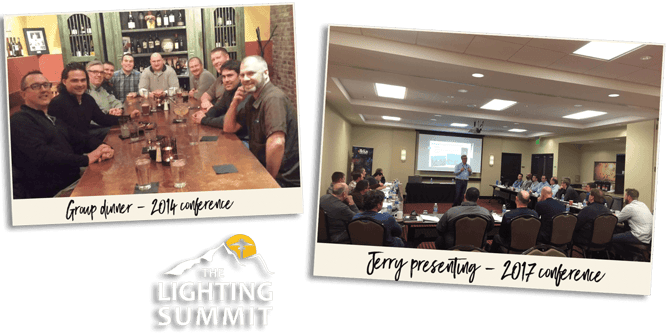 Jerry founded and hosted The Lighting Summit in 2014, an annual two-day event geared towards helping lighting professionals grow their business, meet other like-minded business owners, and share ideas and best practices. Click to learn more about McKay Landscpae Lighting. 